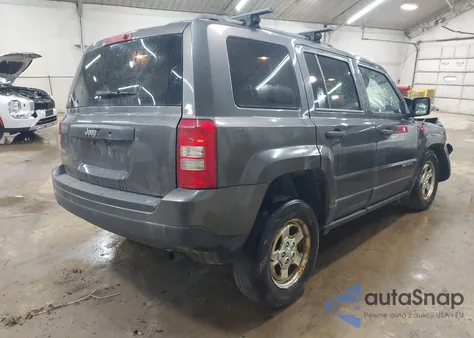 2017 Jeep Patriot Sport 4X4 from USA, damaged, VIN 1C4NJRBB8HD179723